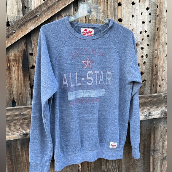 Sportige Apparel Co. All Star Basketball Sweatshirt Mens Small - Picture 1 of 5